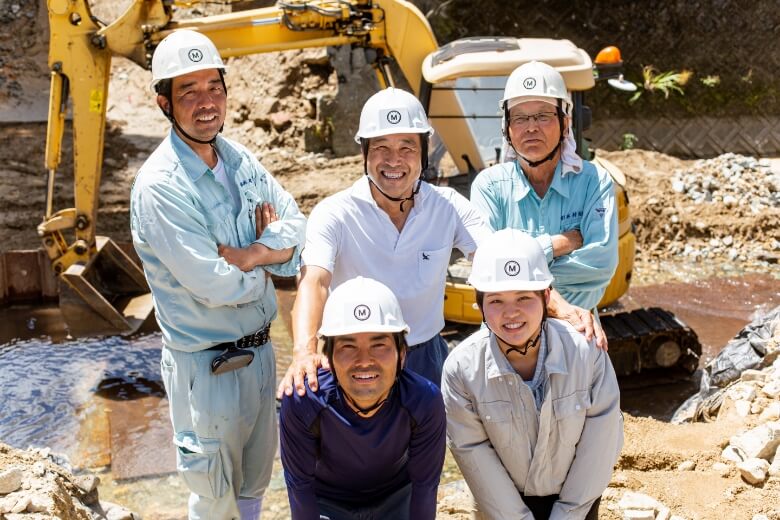 「同じ現場は二度とない」というワクワク感と充実感